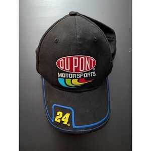 Nascar DuPont Motorsports Hat Cap Jeff Gordon #24 Strapback Sewn Logo Winners